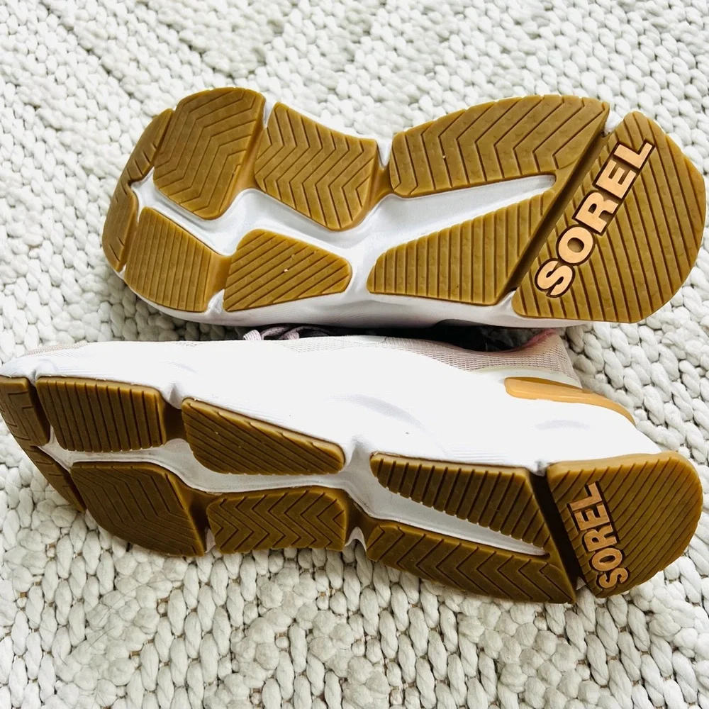 SOREL Kinetic RNEGD Float Sneakers Athletic Shoes Pink Womens Size 7 Like New - Picture 5 of 9